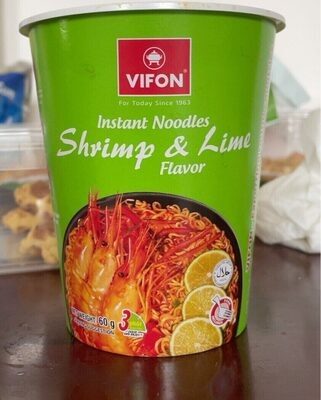 Instant Noodles Shrimp & Lime