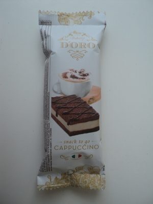 Bakery d'Oro Pandispan cu cacao umplut cu crema de lapte si cappuccino