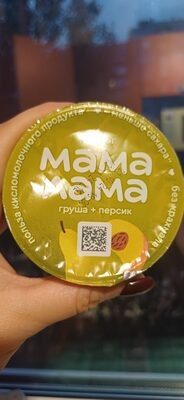 творог груша+персик