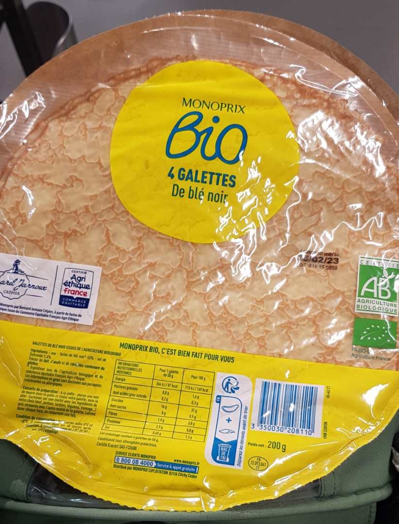 Galettes de blé noir