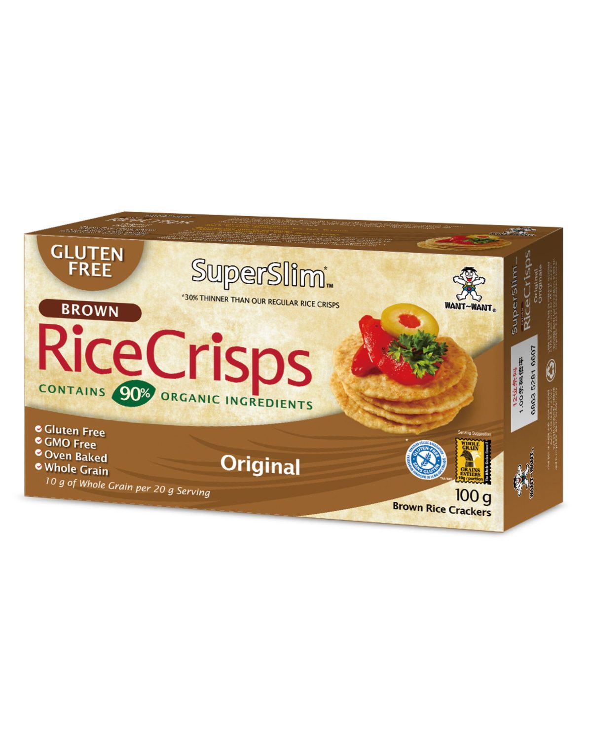 Brown Rice Crisps Buckwheat & Amarath