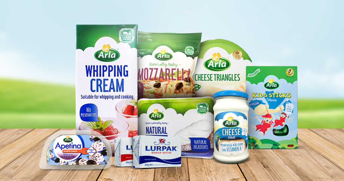 Дзіцячае харчаванне Arla