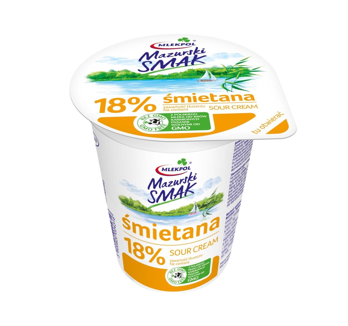 Сметана Mlekpol 18%