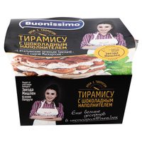 Крем Тирамису с шоколадным наполнителем и творогом сладким 150г