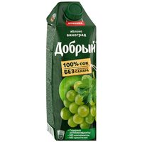 Сок яблочно-виноградный Добрый 1л