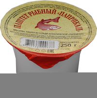 Паштет рыбный «Паприкаш» 250г, Санта Импекс Брест, Республика Беларусь