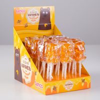 Карамель леденцовая Медведь со вкусом меда 20г