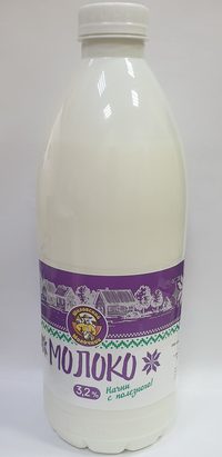 Молоко «Шкловский молочник» пастеризованное, 3,2%, 1.4л.