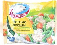 Летние овощи быстрозамороженные