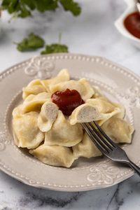 Полуфабрикат в тесте ис мяса цыплят-бройлеров Пельмени Пельмеши, замороженный, 800гр