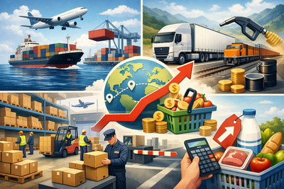 Лагістыка як фактар цаны: як далёкія пастаўкі разганяюць кошт тавару