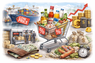 Чаму танны імпарт можа аказацца самым дарагім