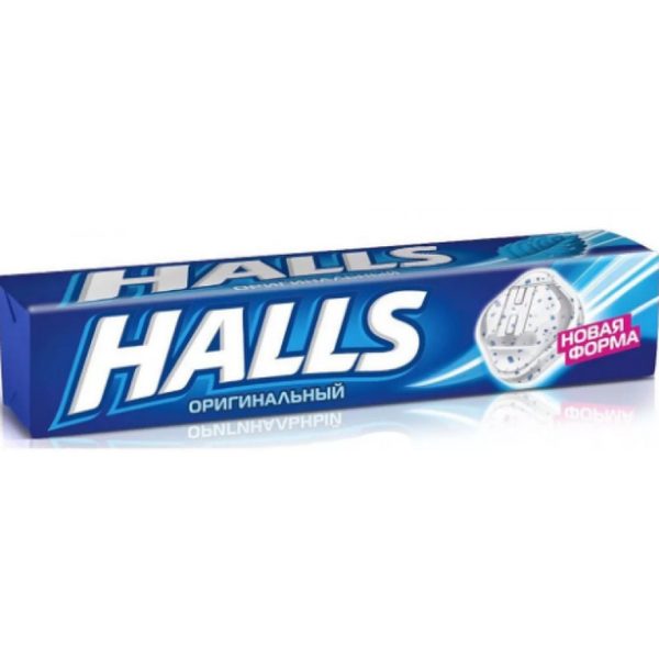 Карамель леденцовая Холлс Оригинальный со вкусом ментола и эвкалипта 25г
