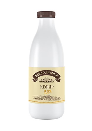 Кефир Брест-Литовск 2.5% 950г