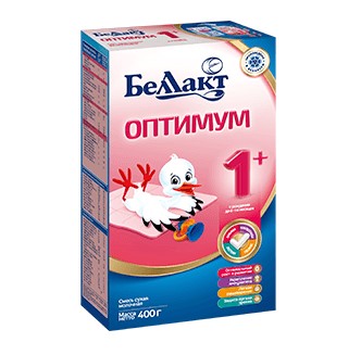 Смесь сухая молочная для питания детей раннего возраста «Беллакт Оптимум 1+», 400г