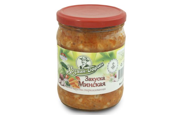 Закуска Минская из свежей капусты 450г