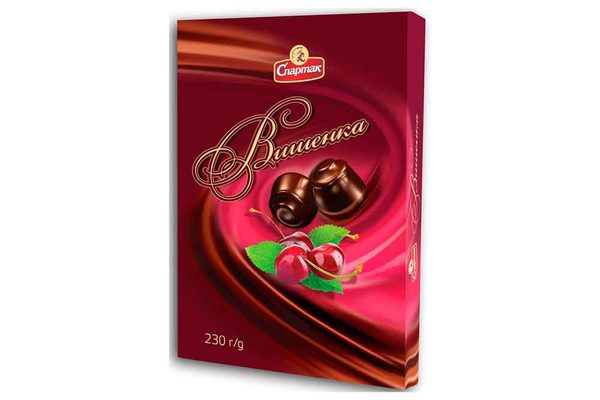 Конфеты в наборе "Вишенка" 230г