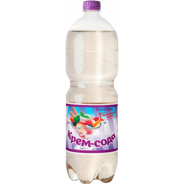 Напиток б/а газ. "Дарида" крем-сода 1,45л