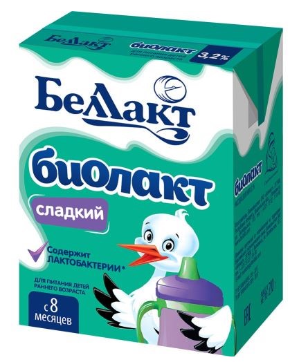 Продукт для дет/пит Биолакт кисломолочный мдж 3,2% 210г