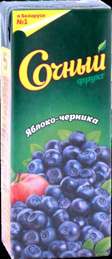 Нектар для дет/пит Сочный Яблоко-Черника 0,2л