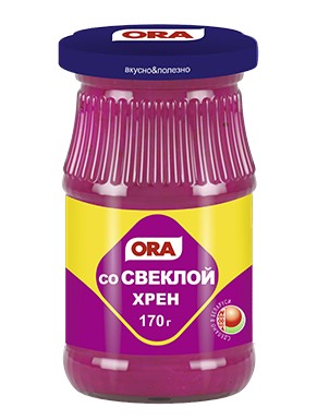 Хрен ORA со свеклой 170г