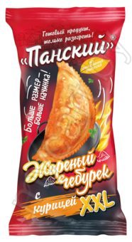 Чебуреки жареные Панские XXL с курицей замороженные 150г