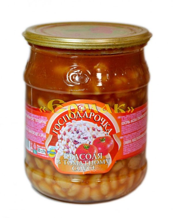 Фасоль в овощном соусе с горчицей ТО 480г