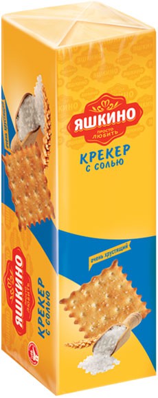 Крекер "Яшкино" с солью 125 г