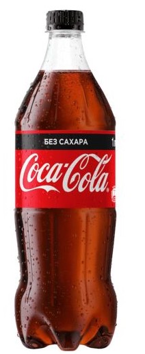 Напиток безалкогольный Кока-кола Зеро газир 1л