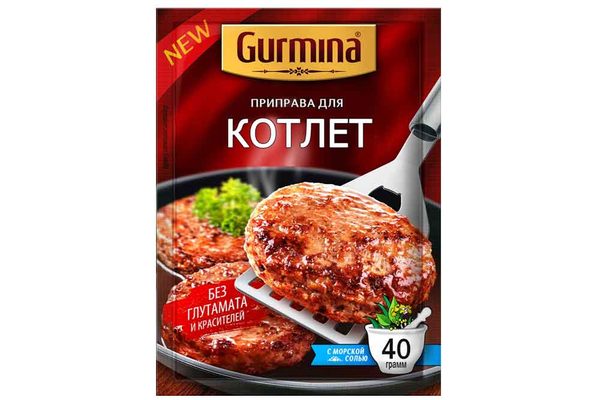 Приправа для котлет Gurmina 40г