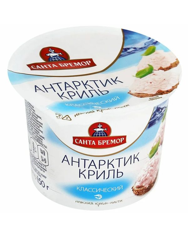 Паста из морепродуктов «Антарктик-криль классический» 150 г.