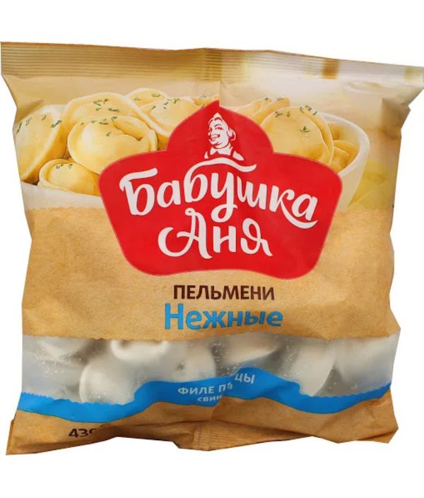 Пельмени "Бабушка Аня "Нежные" 430г