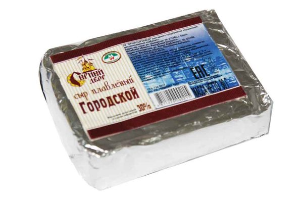 Сыр плавленый Городской 30% 80г