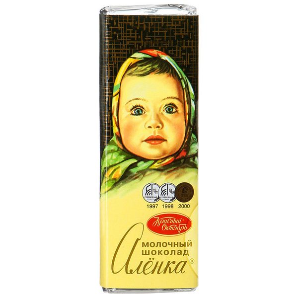 Шоколад молочный Алёнка конверт 20г