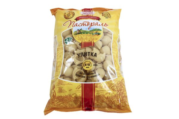 Макаронные изделия Пастораль Улитка в/с гр В 900г