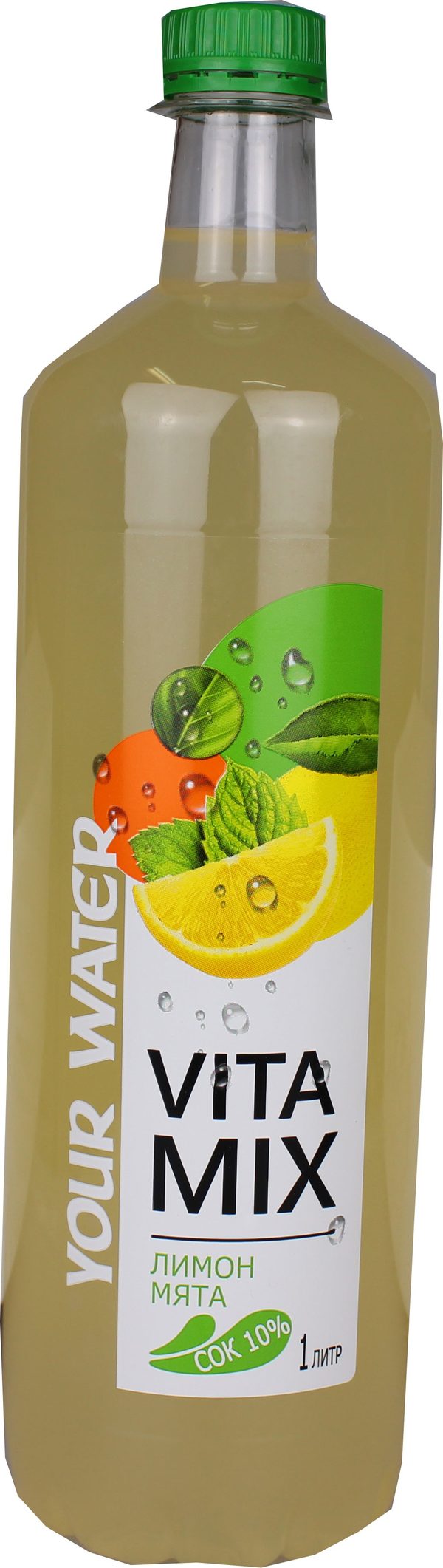 Напиток б/а негаз. "ВитаМикс" вкус лимон-мята 1л