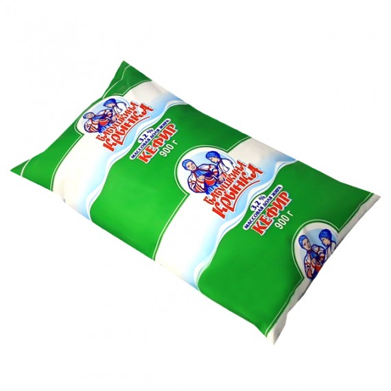 Кефир "Бабушкина крынка" 3,2 % 500 мл (пленка)