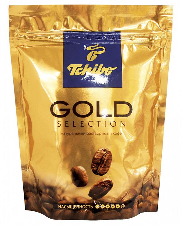 Кофе растворимый Tchibo Gold Selection м/у 75г