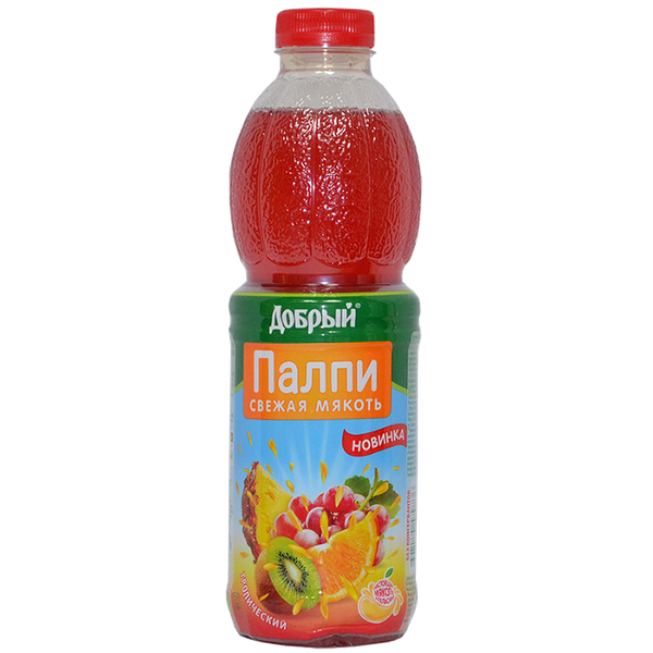 Напиток б/а "Добрый Палпи" сокосодерж. с мякотью тропический 0,45л