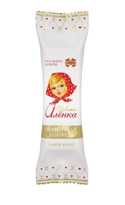 Конфеты вафельные Любимая Аленка 35г