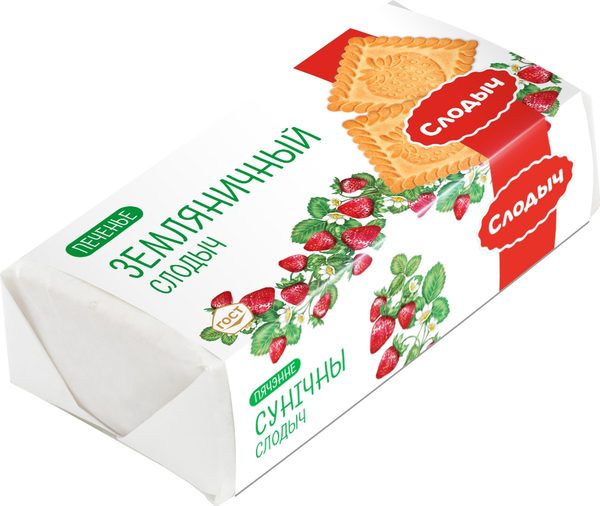 Печенье Земляничный слодыч 100г