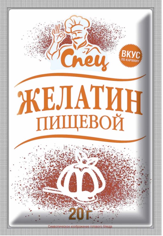 Желатин пищевой Спец 20г