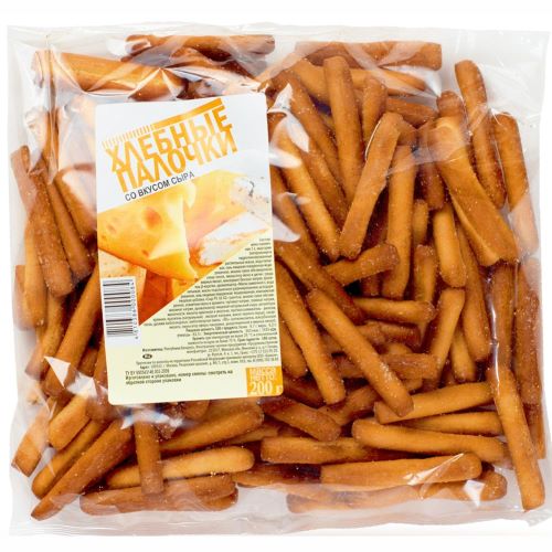 Хлебные палочки со вкусом сыра 200г