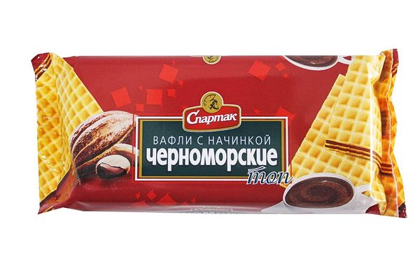 Вафли Черноморские топ 87г