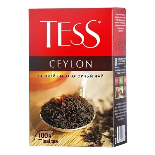 Чай Тесс цейлон черный 100г