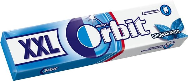Жевательная резинка Оrdit white spearmint XXL без сахара 20Г
