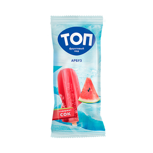 Мороженое Топ арбуз сладкий лёд 70г