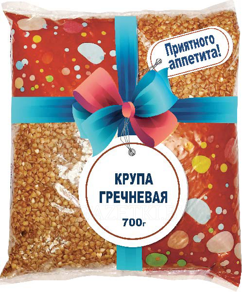 Крупа гречневая ядрица 700г