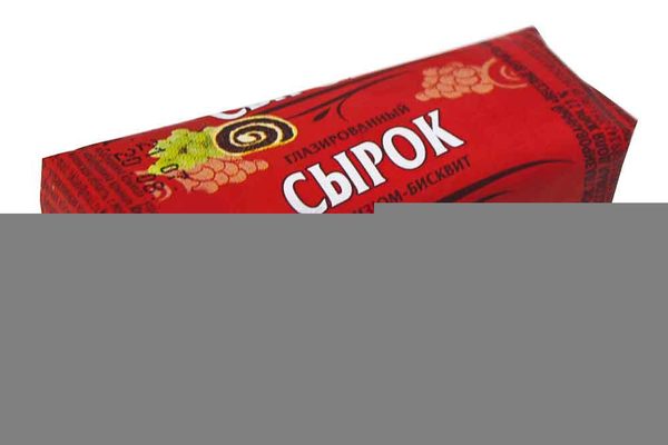 Сырок глазированный Веселые внучата Мак-изюм-бисквит 23% 45г