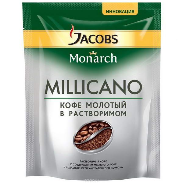Кофе Jacobs Monarch Millicano м/у 75 гр